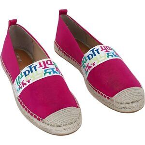 Lauren Ralph Lauren Caylee IV Espadrille Slip-On Pink Flats Women's US 9.5M